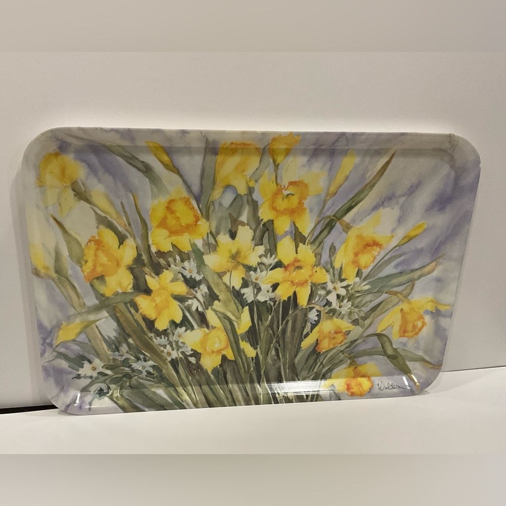 VINTAGE SIGNED MELAMASTER TRAY GREAT BRITAIN